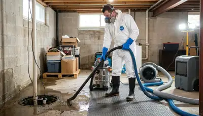 Basement flood cleanup in Eugene, OR by water damage restoration specialists