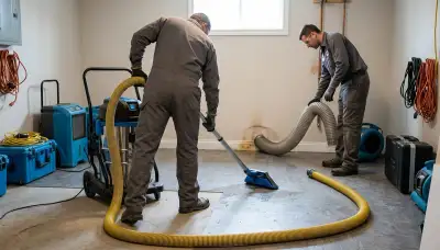 Burst pipe cleanup crew serving Eugene, OR for fast water damage restoration