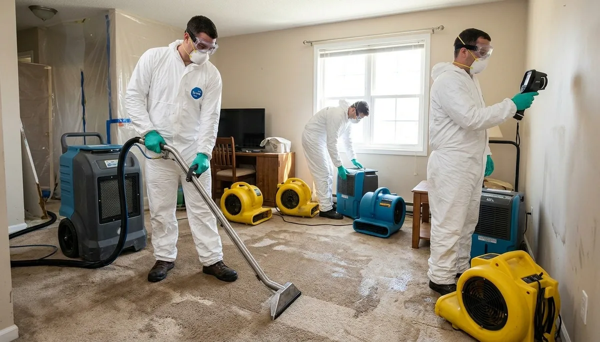 Emergency water damage restoration team serving homes in Eugene, OR