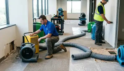 Structural drying equipment for Eugene, OR water damage restoration services