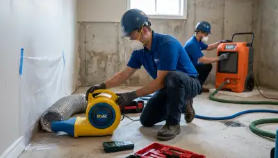 Structural drying equipment for water damage cleanup in Eugene, OR homes
