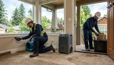 Water damage restoration team serving Eugene, OR for fast home and business cleanup