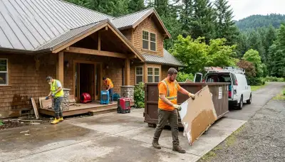 Water damage restoration team serving Eugene, OR for emergency water cleanup and repair
