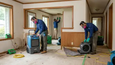 Water damage restoration team serving Eugene, OR on an area service page