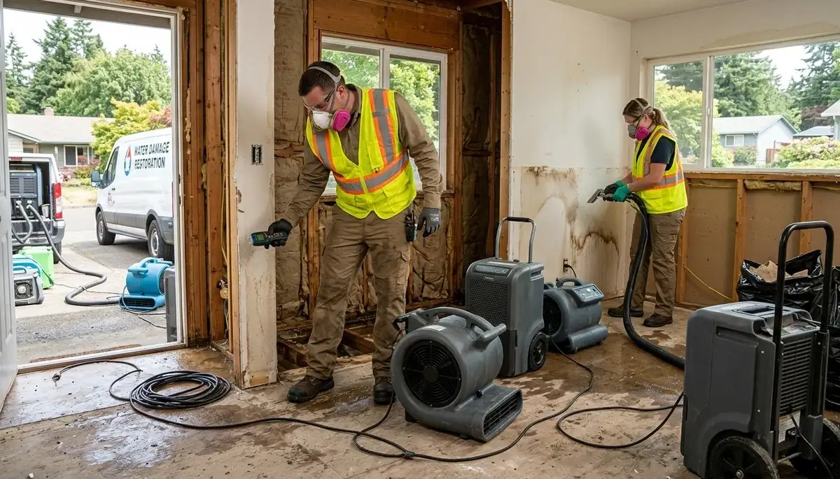 Water damage restoration service in Eugene, OR for homes and businesses